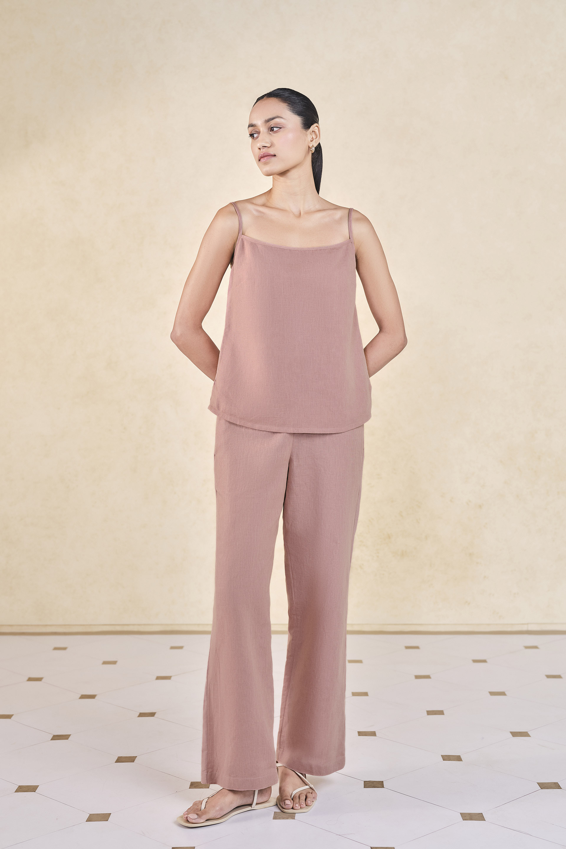 Fig Handcrafted Kantha Overlayer Set - Pink, Pink, image 5